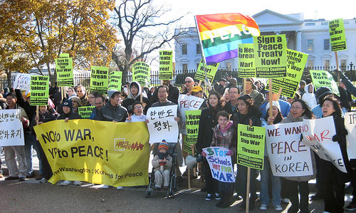 Korea demo in Washington, D.C.