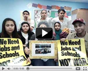 Video by Youth Against War and Racism
