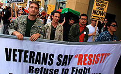 March Forward demonstration, Los Angeles, 2012