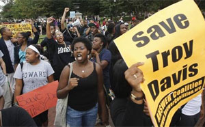 Save Troy Davis rally at White House, 09-21-2011