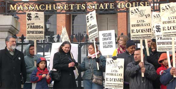 Boston protest against Secure Communities